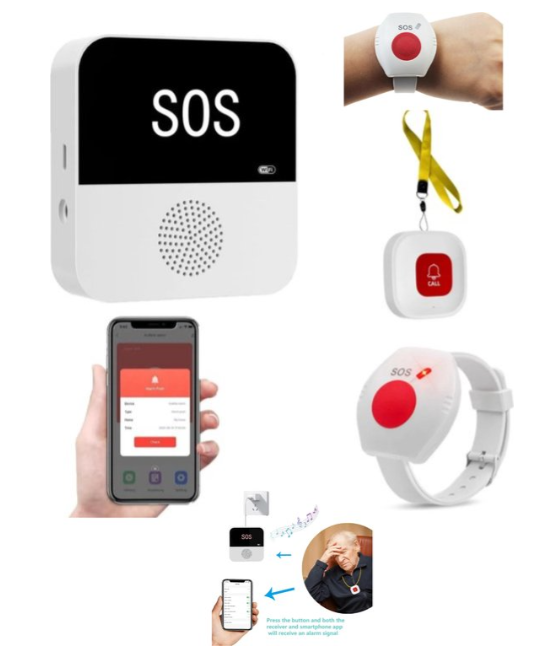 Draadloos Wifi Alarm Horloge voor Ouderen